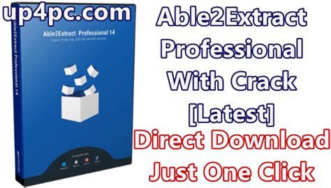Able2Extract Professional 15.0.5.0 With Crack Download 